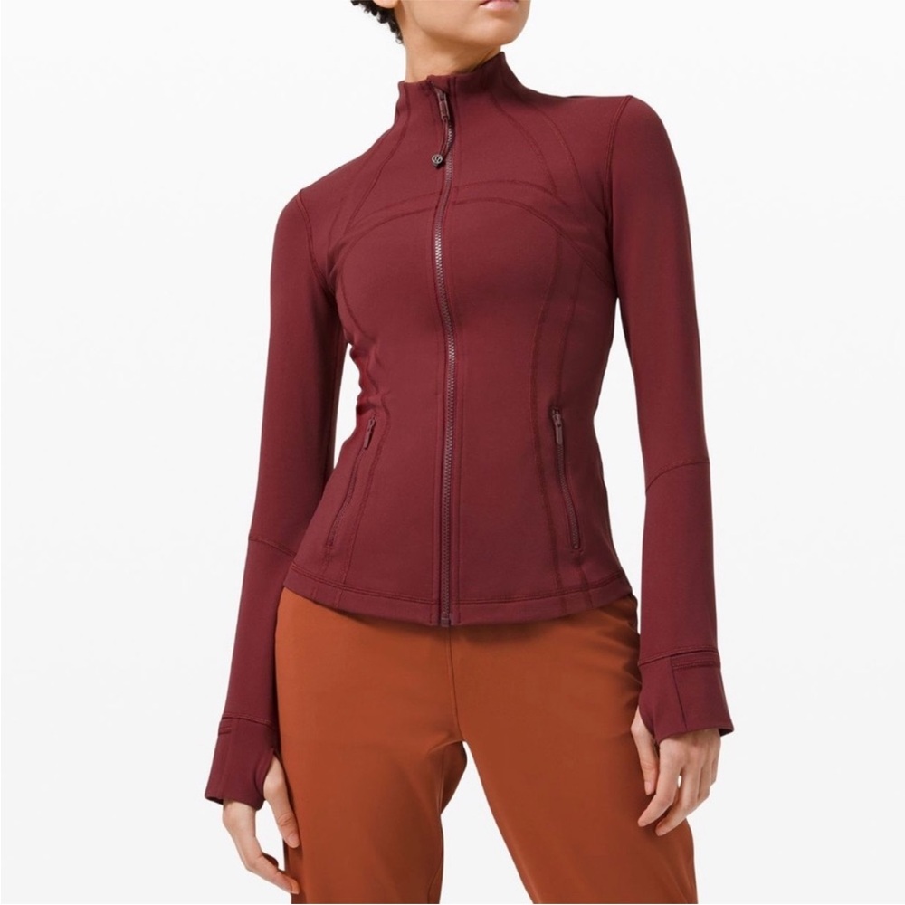Lululemon define jacket LUON Red Merlot (RARE)